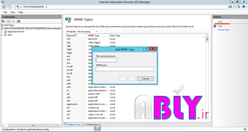 آموزش اضافه کردن قابلیت پشتیبانی از json در iis