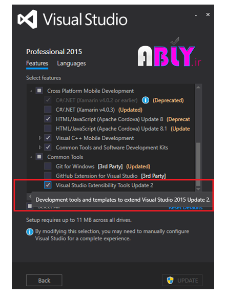 visual studio 2015
